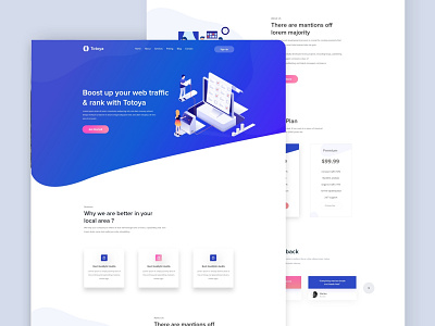 Landing Page Exploration