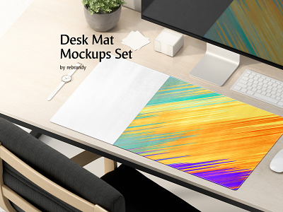 Desk Mat Mockups Set