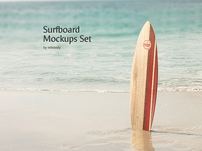Surfboard Mockups Set
