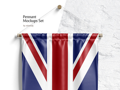 Pennant Mockups Set