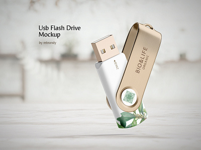 Usb Flash Drive Mockup