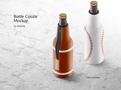 Bottle Coozie Mockup