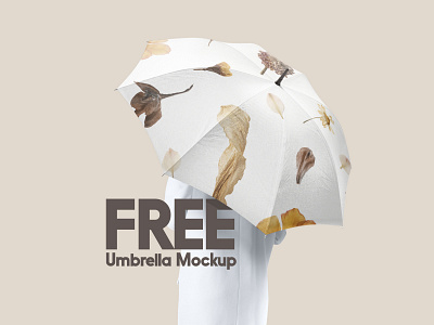 Free Umbrella Mockup accessory bumbershoot download free freebie mockup psd rain rainy umbrela weather