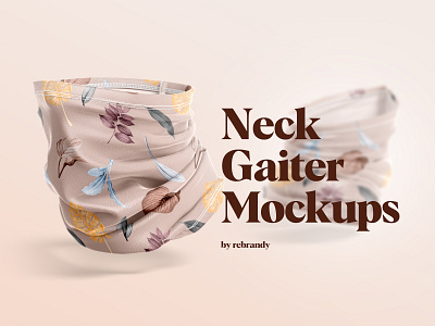 Neck Gaiter Mockups