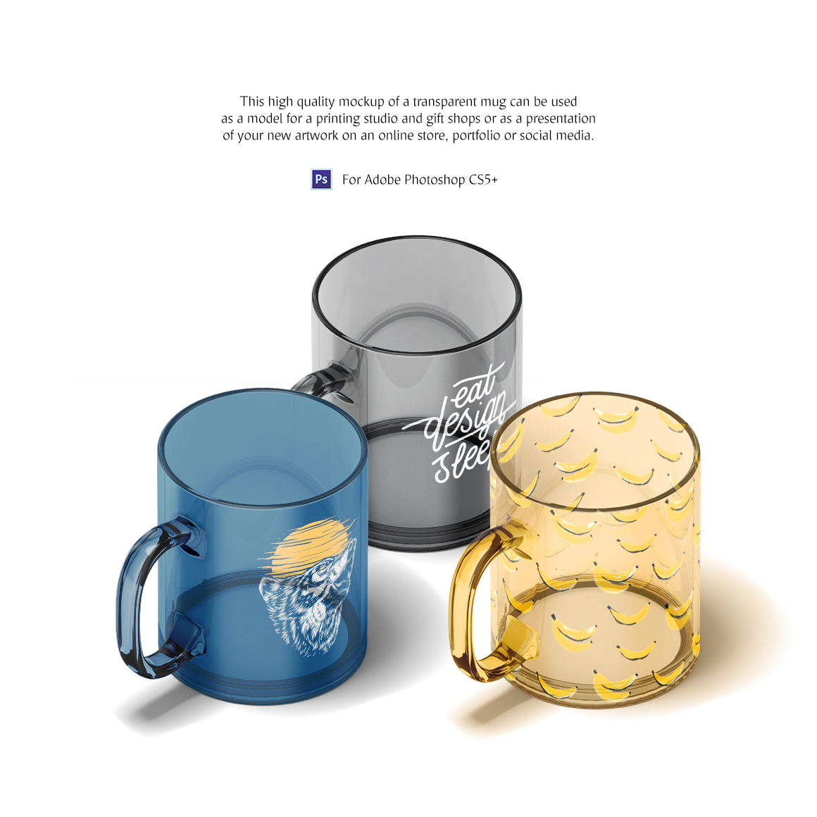 Download Freebie! New Glass Mug Animated Mockup by Alexandr Bognat ...