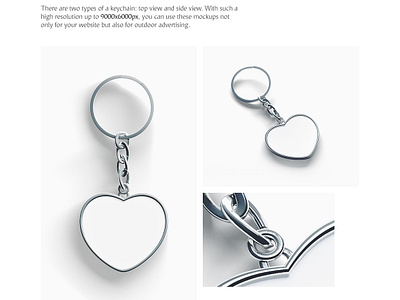 Download Heart Keychain Mockup By Alexandr Bognat On Dribbble