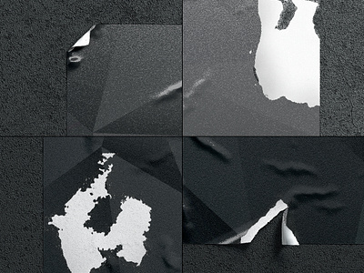 Torn Wheatpaste Poster Mockup By Alexandr Bognat On Dribbble