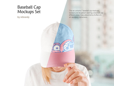 Baseball Cap Mockups Set