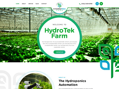 HydroTek Farm ui