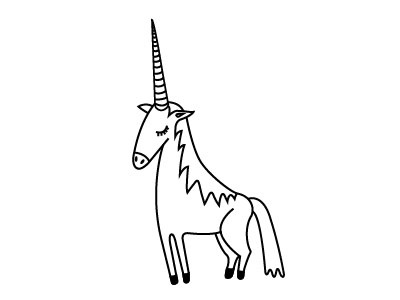 Unicorn lines unicorn