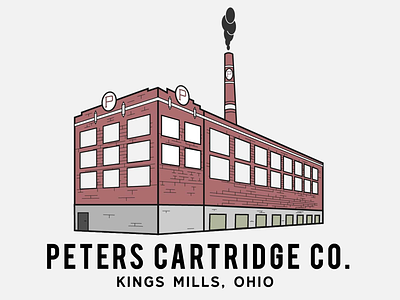 Peters Cartridge Co. beer brewery craftbrewery customdesign design illustration logo logodesign vector
