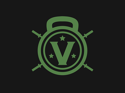Vetwod Icon apparel appareldesign brand branding crossfit design fitness icon logo logodesign vet veteran workout