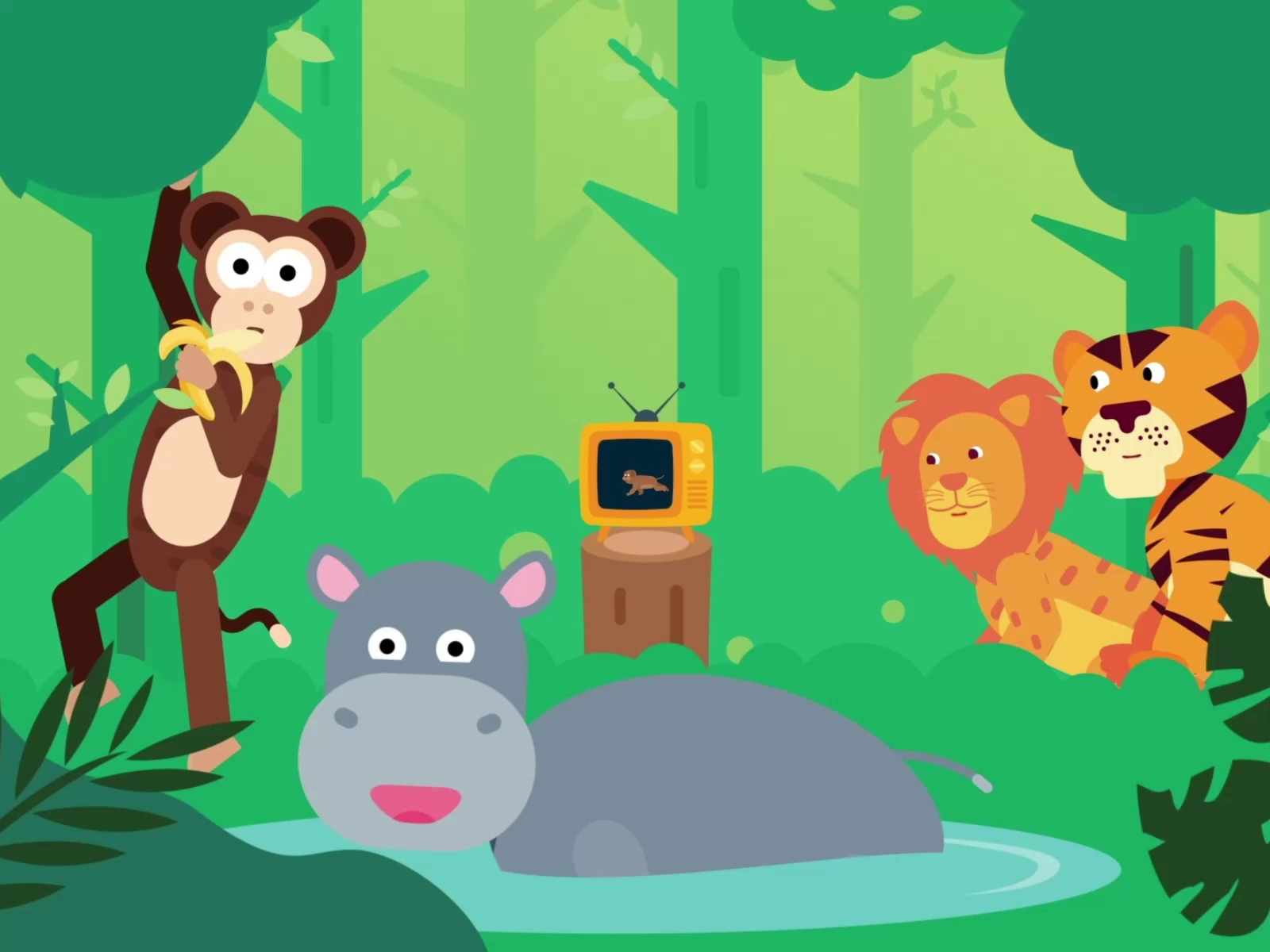 Animal 2D Character Animation - Mouse, Cat, Dog & Forest by Stephan ...