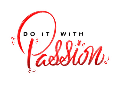 Just do it! create hand lettering letter lettering passion