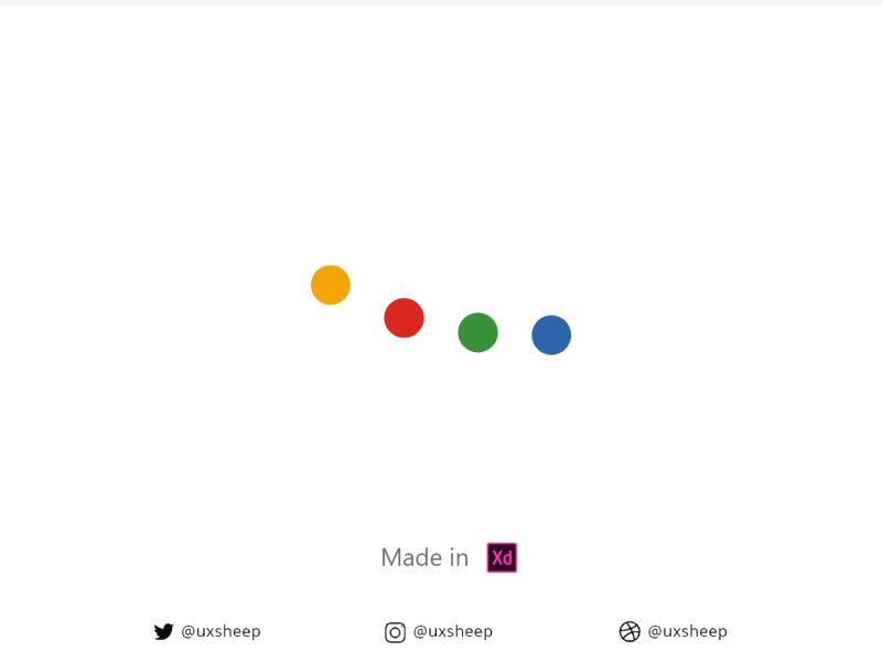 Google gif for dribbble