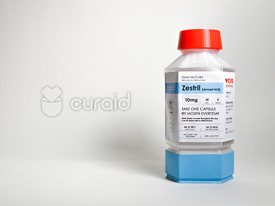 Smart Pill Bottle 3d print conceptual design experience graphic design health label design medical pill bottle prototype senior project smart tech