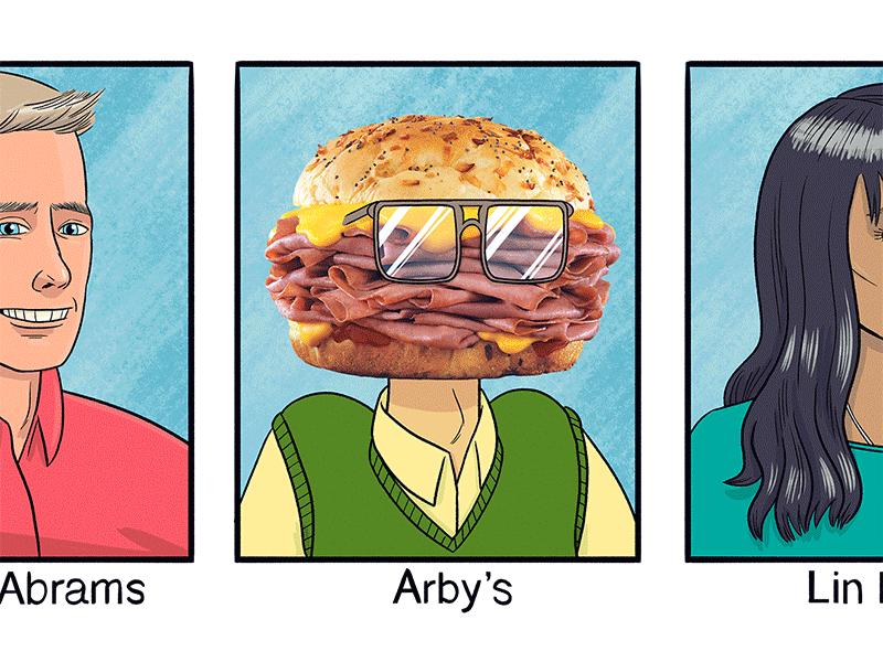 How Arby's Became Fantastic arbys astronaut coming of age yearbook