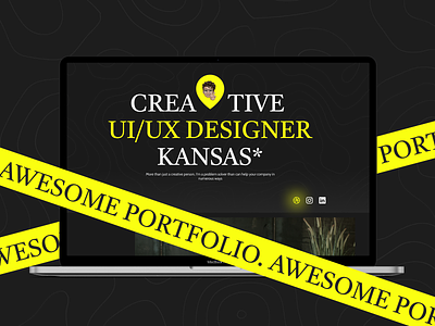 Kansas- Portfolio Website Template