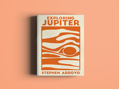 Exploring Jupiter Book Cover book cover jupiter print space vector