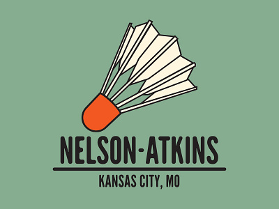 Nelson Atkins design graphic logo nelson atkins type typography