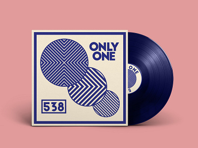 Single Cover for Only One by 538 abstract design graphic graphic design logo type typography vector