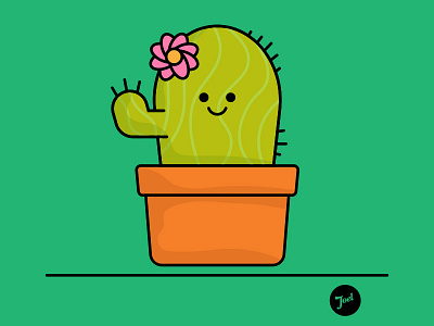 Sketchbook no. 8 "cute cactus" design graphic graphic design icon illustration logo