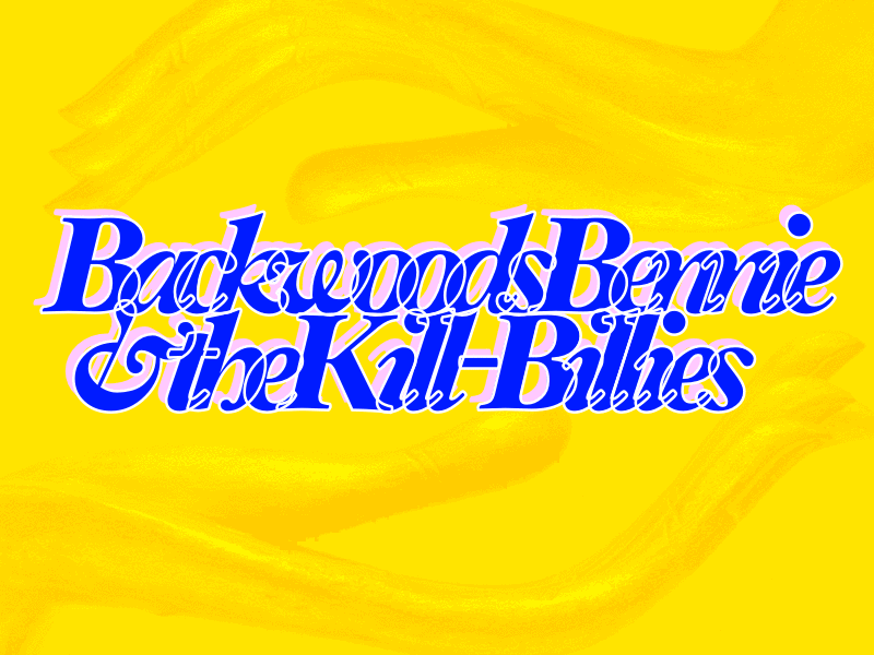 Backwoods Bennie poster poster art typogaphy
