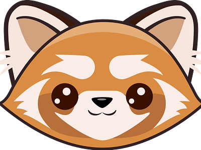 Red Panda Sticker/Emoji
