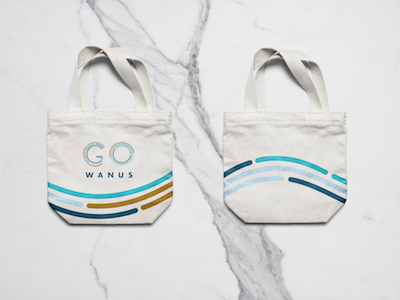 Gowanus Tote Bag brand identity branding canvas gowanus tote bag