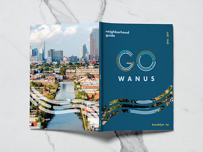 Gowanus Tourism Brochure brand identity branding front cover gowanus tourism