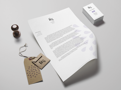 Brand Identity for Fig brand identity design fig stationery womens underwear design