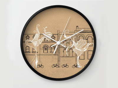 Queen Street Wall Clock