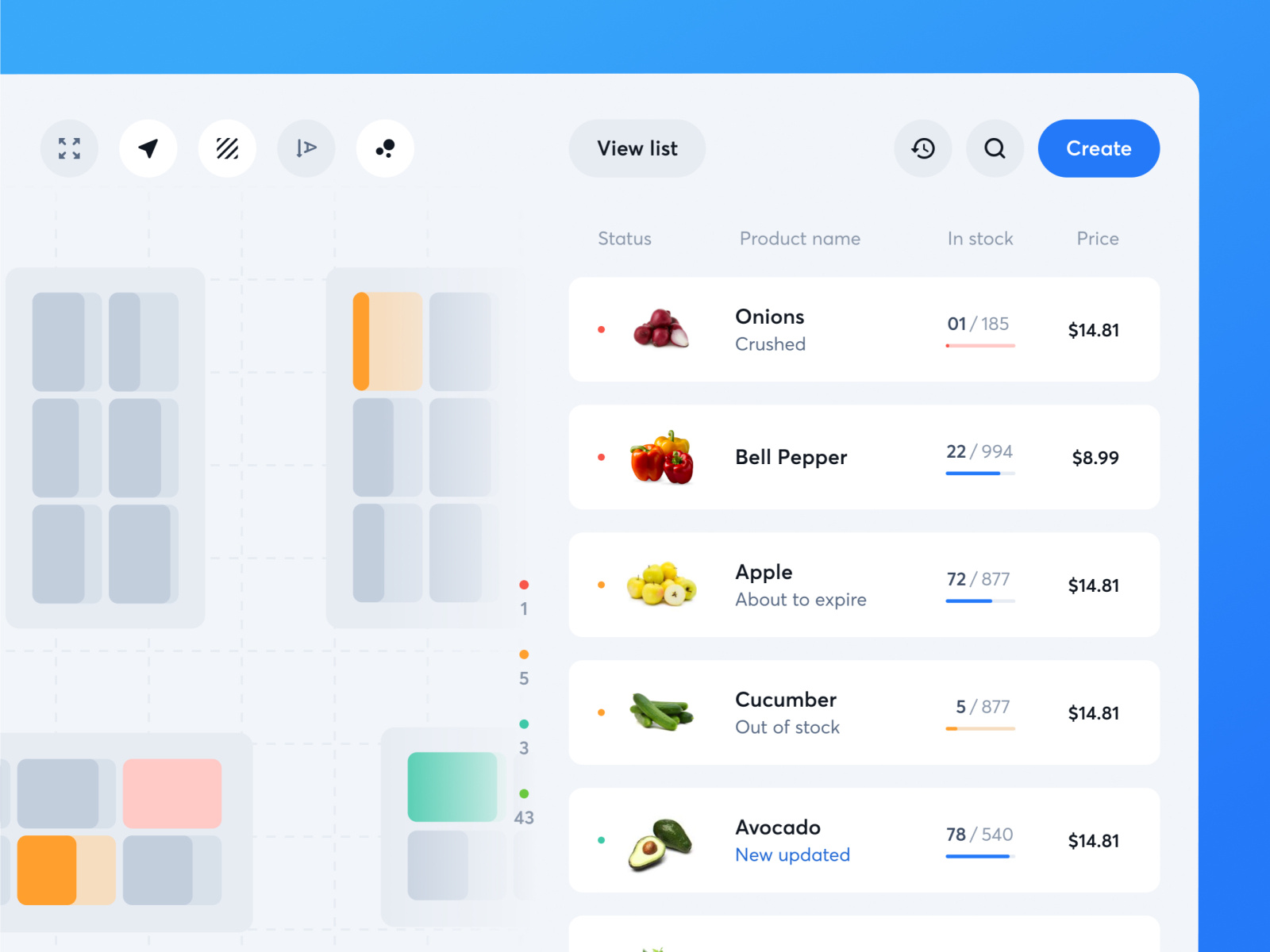 Food Inventory Management App by Khoa. JAK on Dribbble