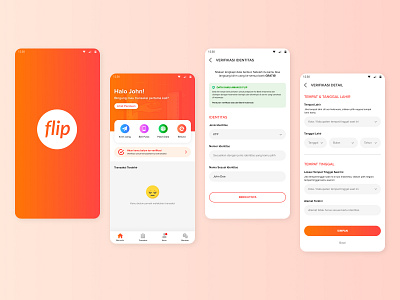 UI Exploration - Flip figma mobile app ui design ui exploration verification