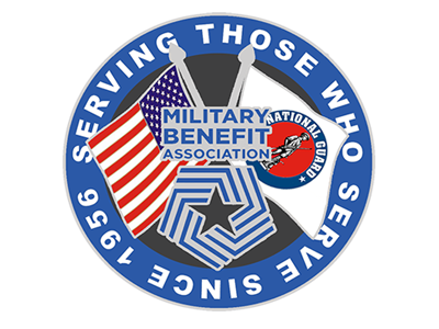 Military Benefit Association National Guard Pin Design