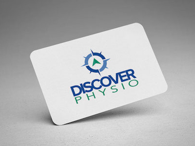 Discover Physical Therapy Logo Design branding graphic design logo physical therapy