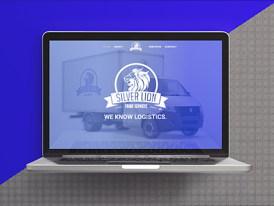 Silver Lion Trade Services Web Design digital marketing graphic design macbook pro mockup ui ux web design website design