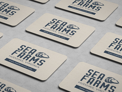 Sea Farms, inc. Business Card Design (back)