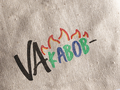 VA Kabob Logo Mockup