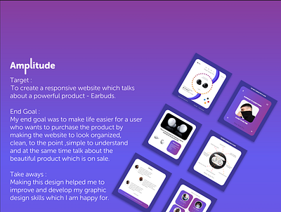 Amplitude - Ear buds shop design