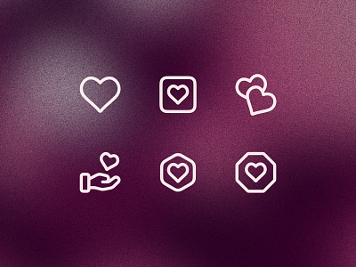 Go Icons - Hearts case study figma figma app figma design figmadesign graphic design grpahic design icon icon project icons illustration ui uxui