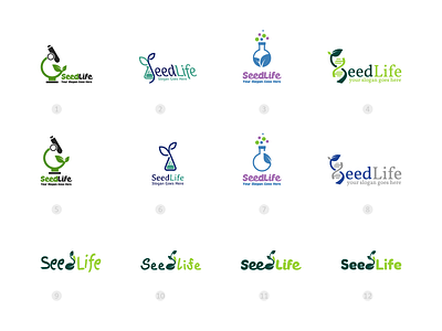 Seed Life graphic design logo logo design logotype