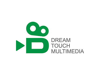 Dream Touch Multimedia Logo graphic design logo logo design logotype