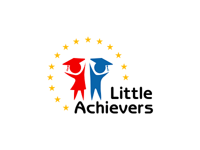 Little Achievers graphic design logo logo design logotype