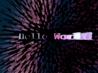 Hello World by Lichel Xu on Dribbble