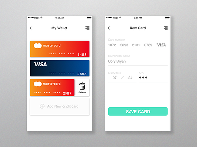 Daily UI challenge #002 — Credit Card Checkout dailyui