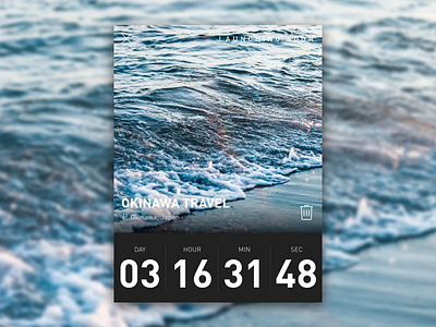 Daily UI challenge #014 —Countdown Timer