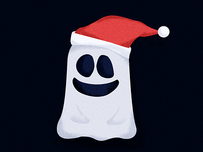 Day 10 - Ghost challenge christmas daily design ghost graphic illustration taiwan xmas