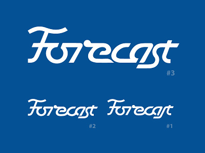 Forecast Logo Iteration #3 forecast logo