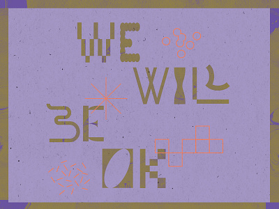 WWBOK layout lettering texture type